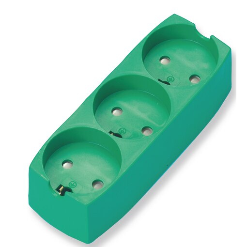 Gummistik 3-vejs m-jord